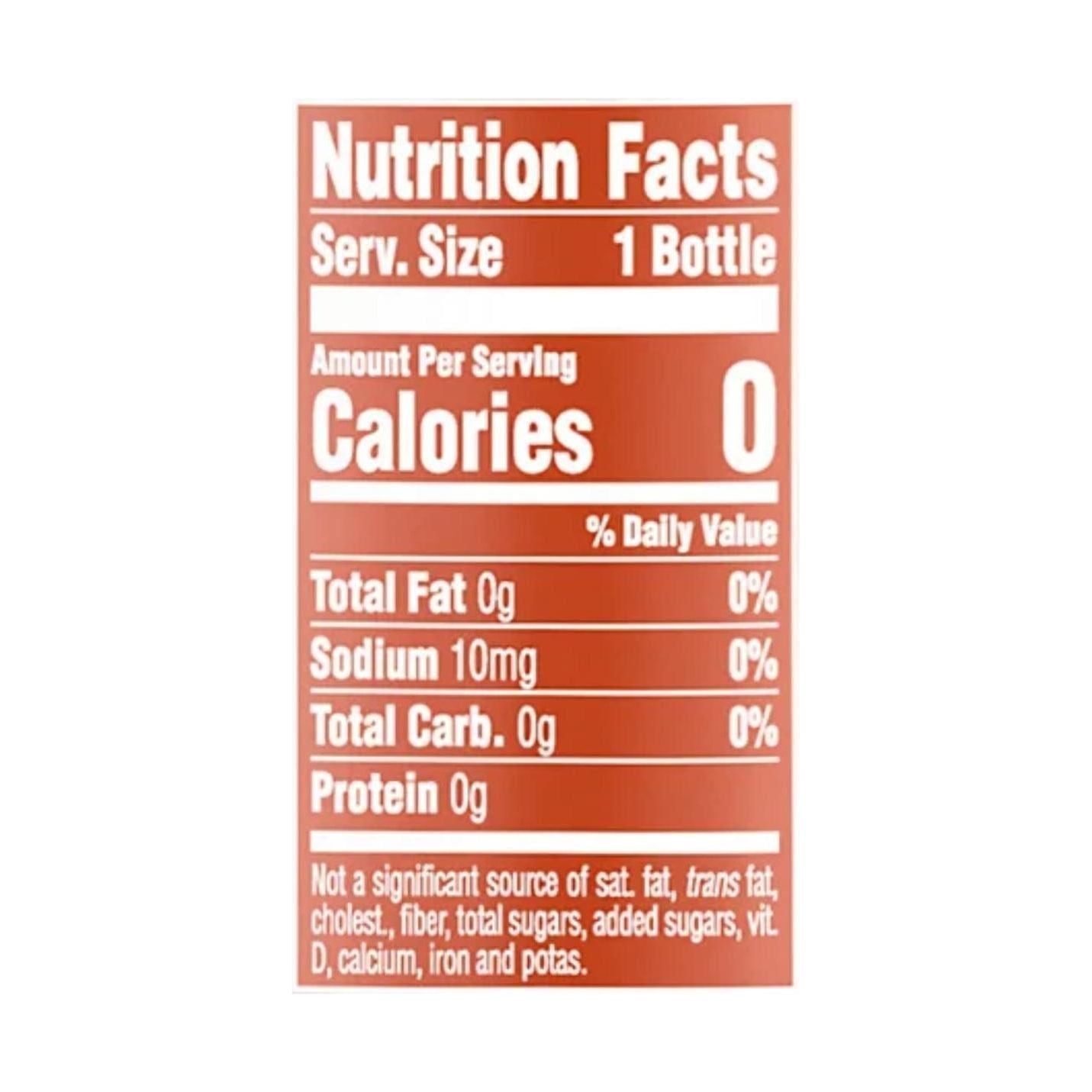 Gold Peak Unsweetened Black Tea Bottles, 18.5 fl oz, 6 Pack - Gold Peak