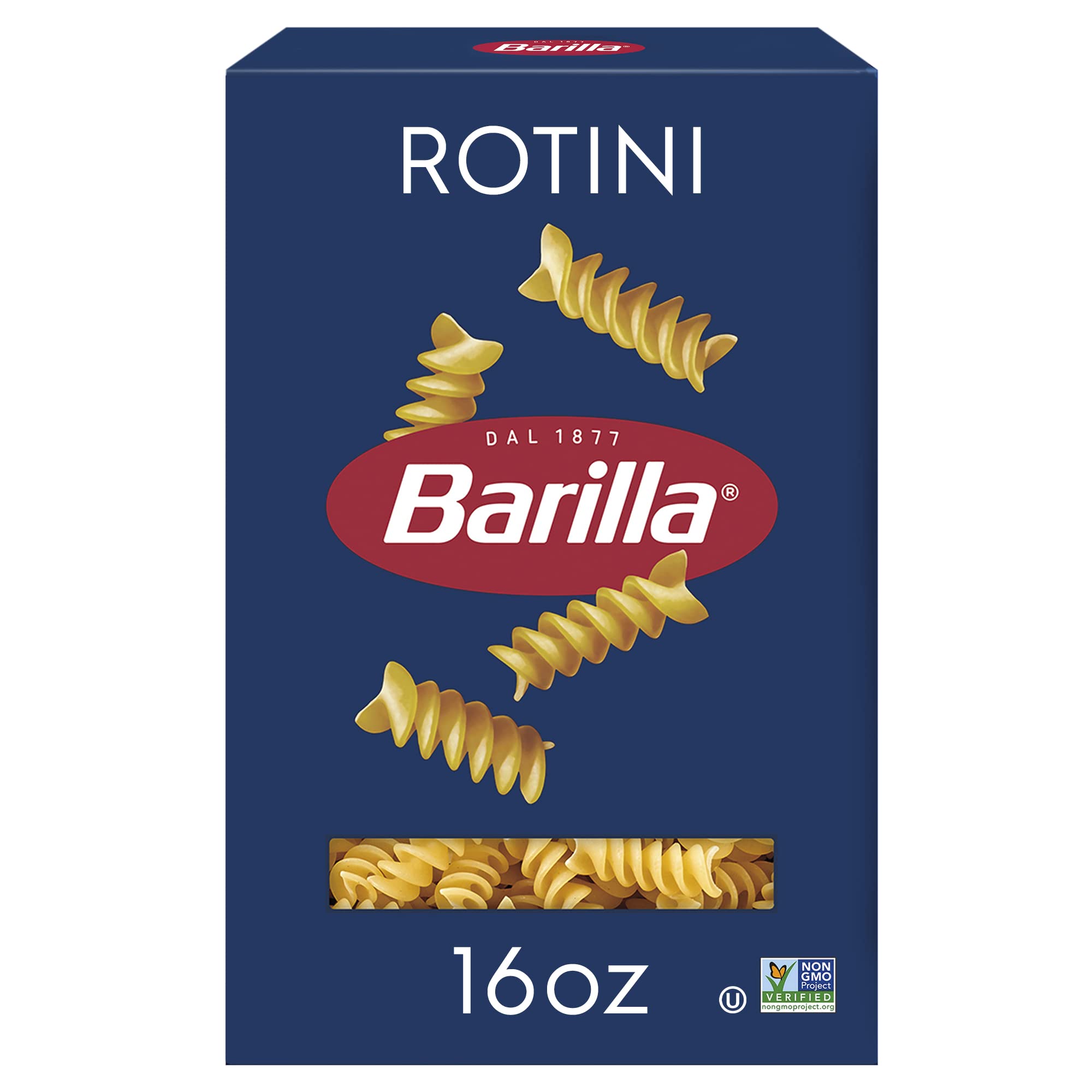 (6 PACK) Barilla Pasta, Rotini, 16 Ounce - Barilla