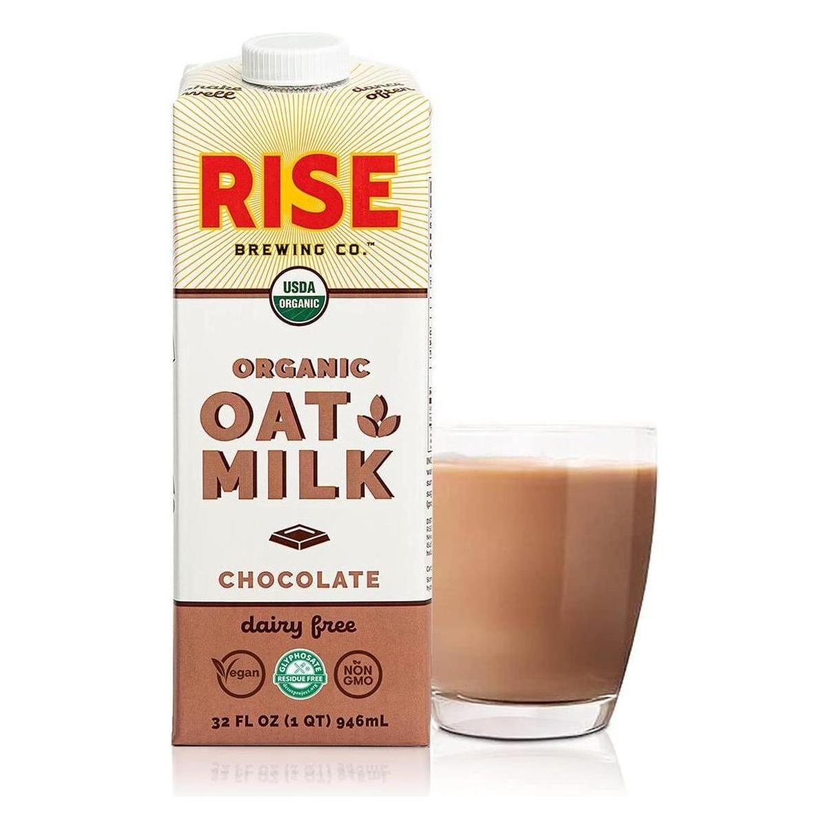 Rise Brewing Chocolate Oat Milk 32oz Shelf Stable - Rise Brewing