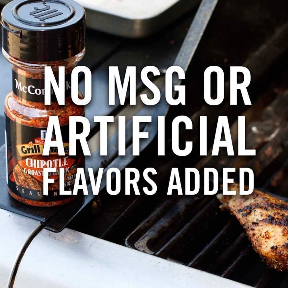 McCormick Grill Mates Smoky Chipotle & Garlic Seasoning Mix, 2.5 OZ - Pack of 6 - McCormick