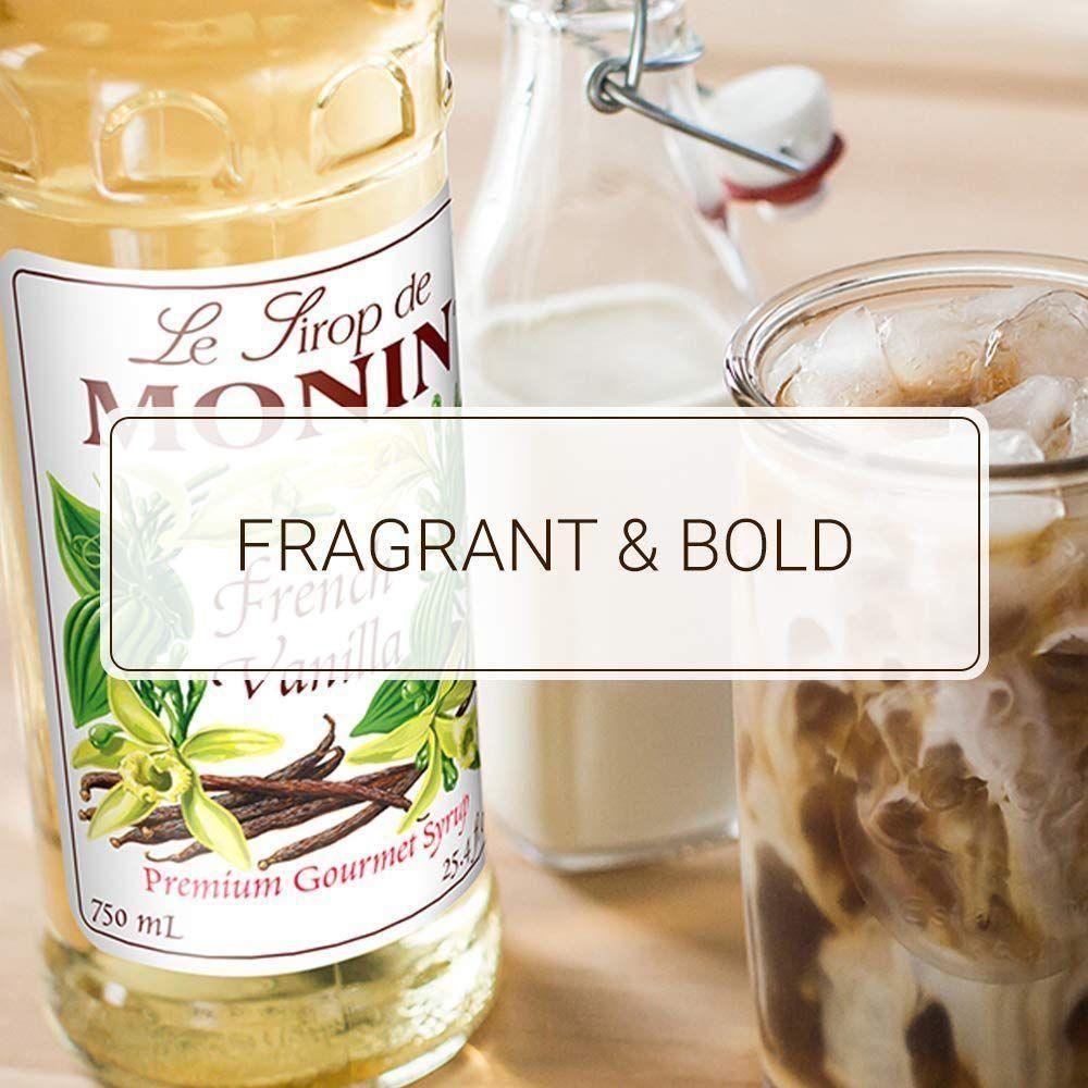 Monin - French Vanilla Syrup 750 ml - Monin