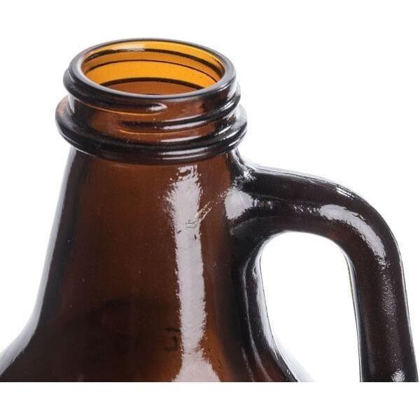 Growler with Lid Amber 64 oz - Fresh Finds Market