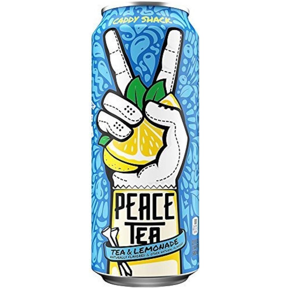 4 PACK Peace Tea Caddy Shack Black Tea Lemonade Drink 23 fl oz - Peace Tea
