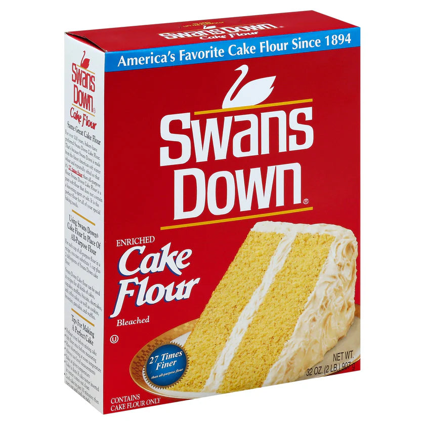 SWANS FLOUR CAKE REGULAR-32 OZ -Pack of 8 - Swan Speakers