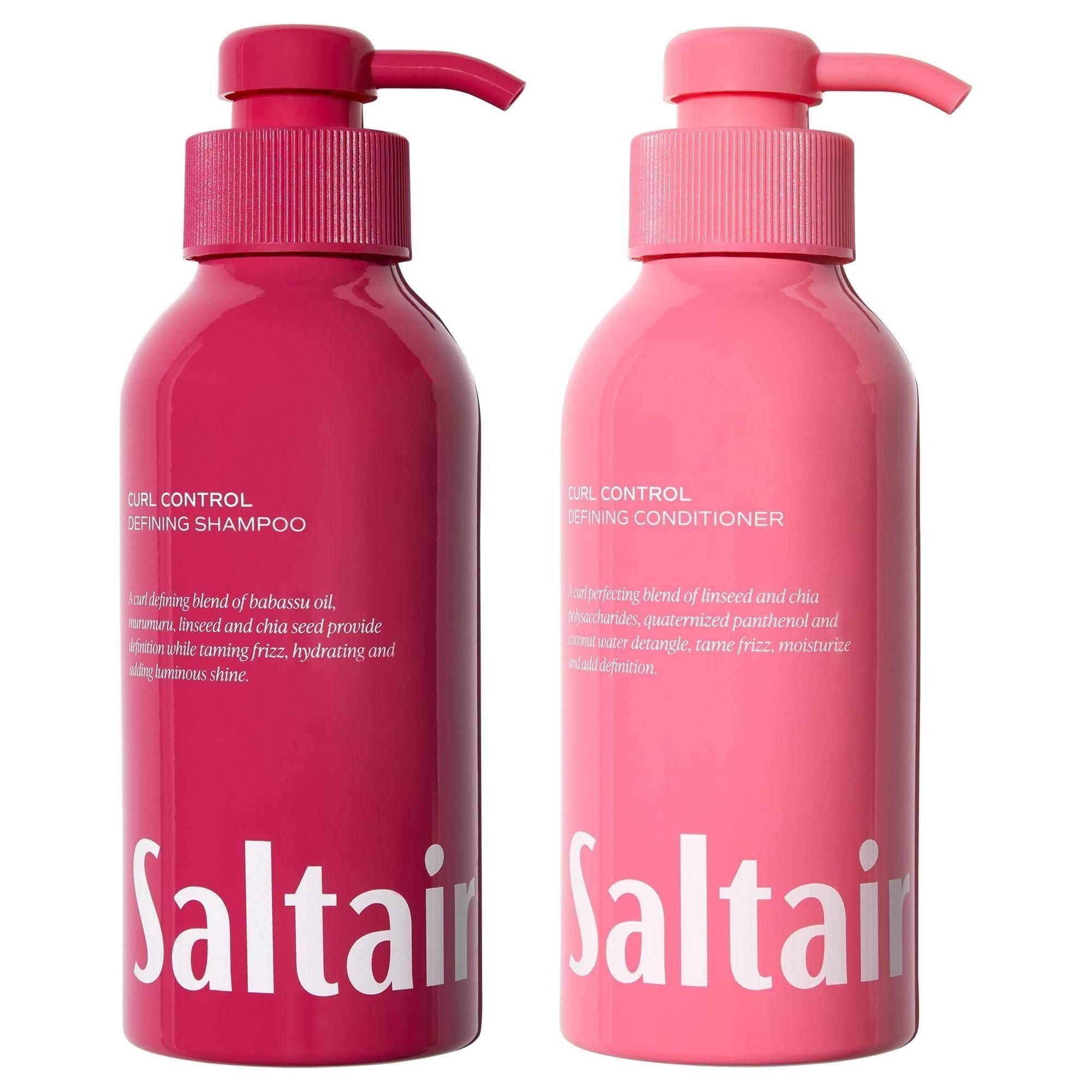 Saltair Curl Control Haircare Duo - Shampoo and Conditioner - Saltair
