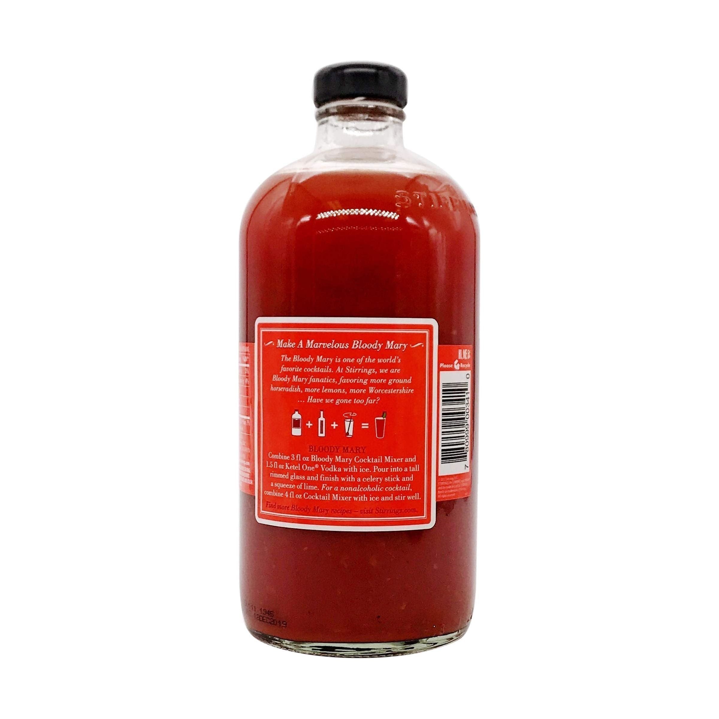 Stirrings  Non-Alocholic Premium Bloody Mary Mixer, 750ml - Stirrings