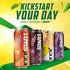 Mountain Dew Kickstart Orange Citrus, 16 fl oz, 12 Pack