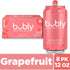 bubly Sparkling Water, Grapefruit, 12 ounce Cans (Pack of 8) - Bubly