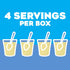 Jell-O Sugar-Free Cheesecake Pudding & Pie Filling - 6 Pack of 1 oz Boxes - Jell-O