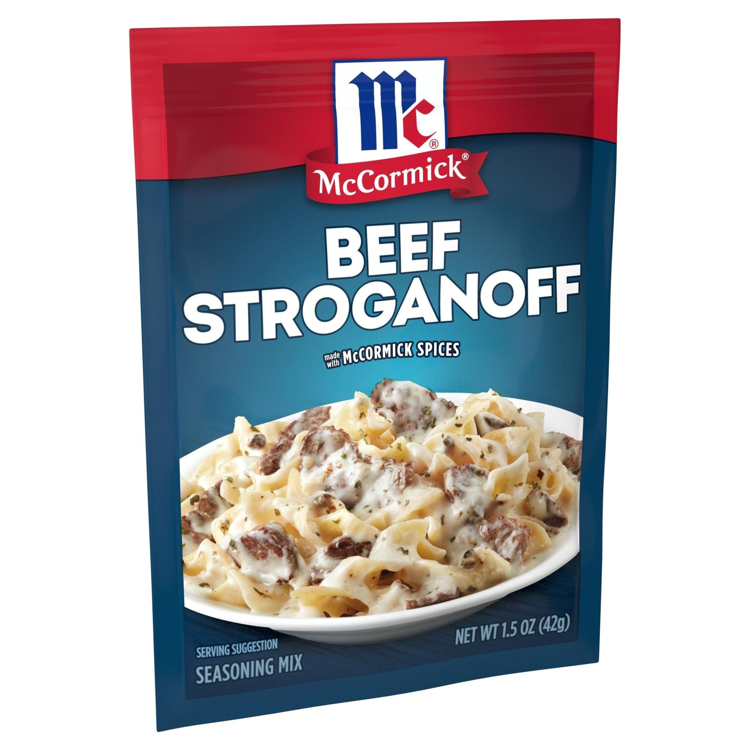McCormick Beef Stroganoff Sauce Mix, 1.5 oz, Pack of 12 - McCormick