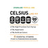 CELSIUS Tropical Vibe Sparkling Energy Drink, Essential Functional Beverage 12 Fl Oz (Pack of 12) - Celsius