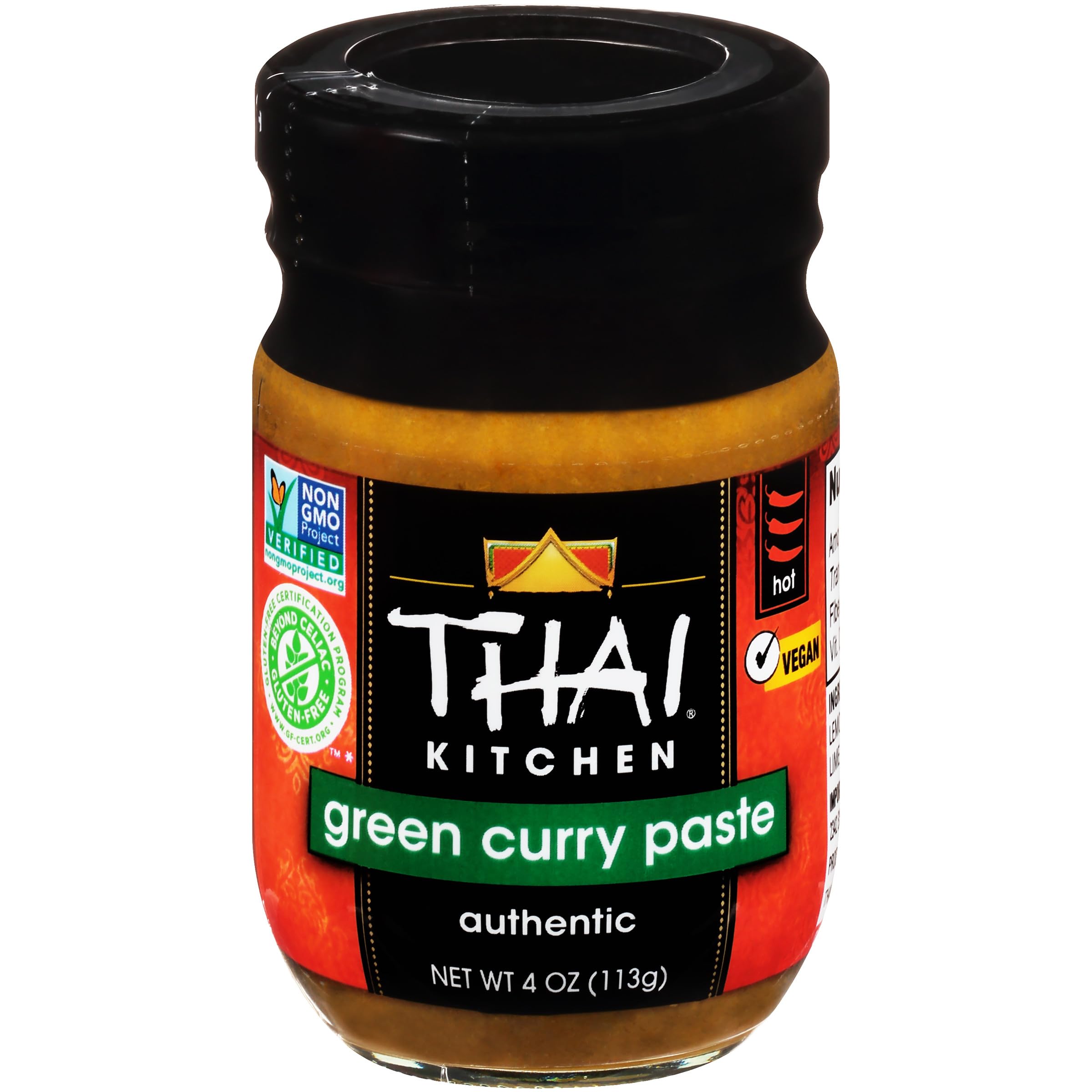 Thai Kitchen Gluten-Free Green Curry Paste, 4 oz, 2 Pack