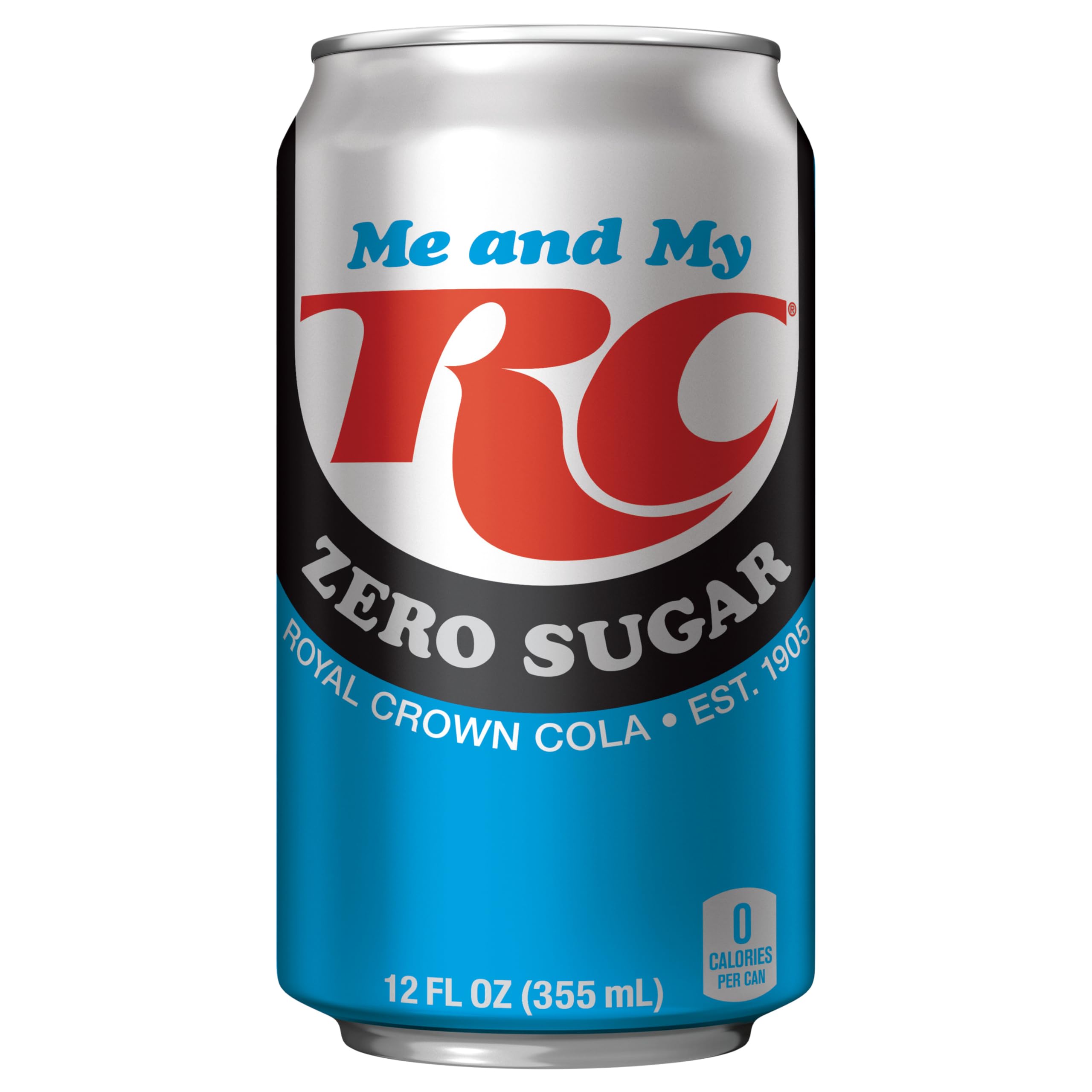 RC Cola Zero Sugar Soda, 12 fl oz cans, 12 pack - RC Cola