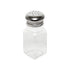 Excellante 2 oz square shaker / stainless steel mushroom cap - 12 Pack - Excelllante