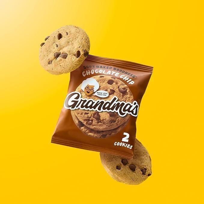 Grandma's Giant Chocolate Chip Cookies, 10 Count - Grandma's