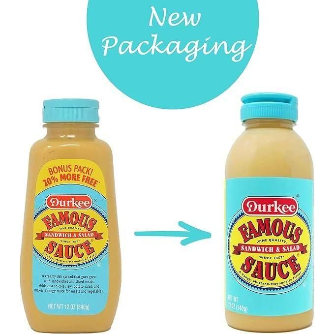 Durkee Famous Sauce Value Pack, 10 oz. (2 Bottles) - Durkee