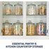 Anchor Hocking Glass Storage Heritage Hill Jar, 1 Gal, 2 Pack - Anchor Hocking