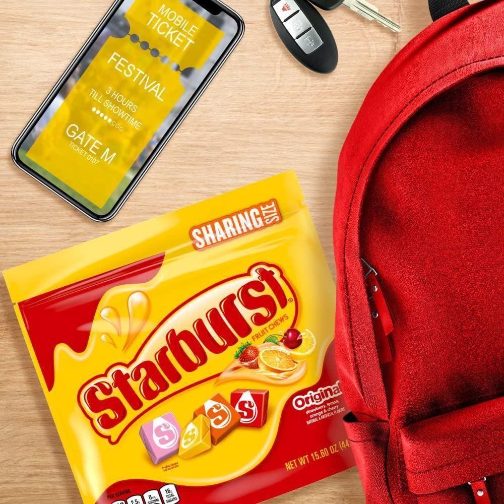 Starburst Original Fruit Chews Chewy Candy, Sharing Size - 15.6 oz Bag - Starburst
