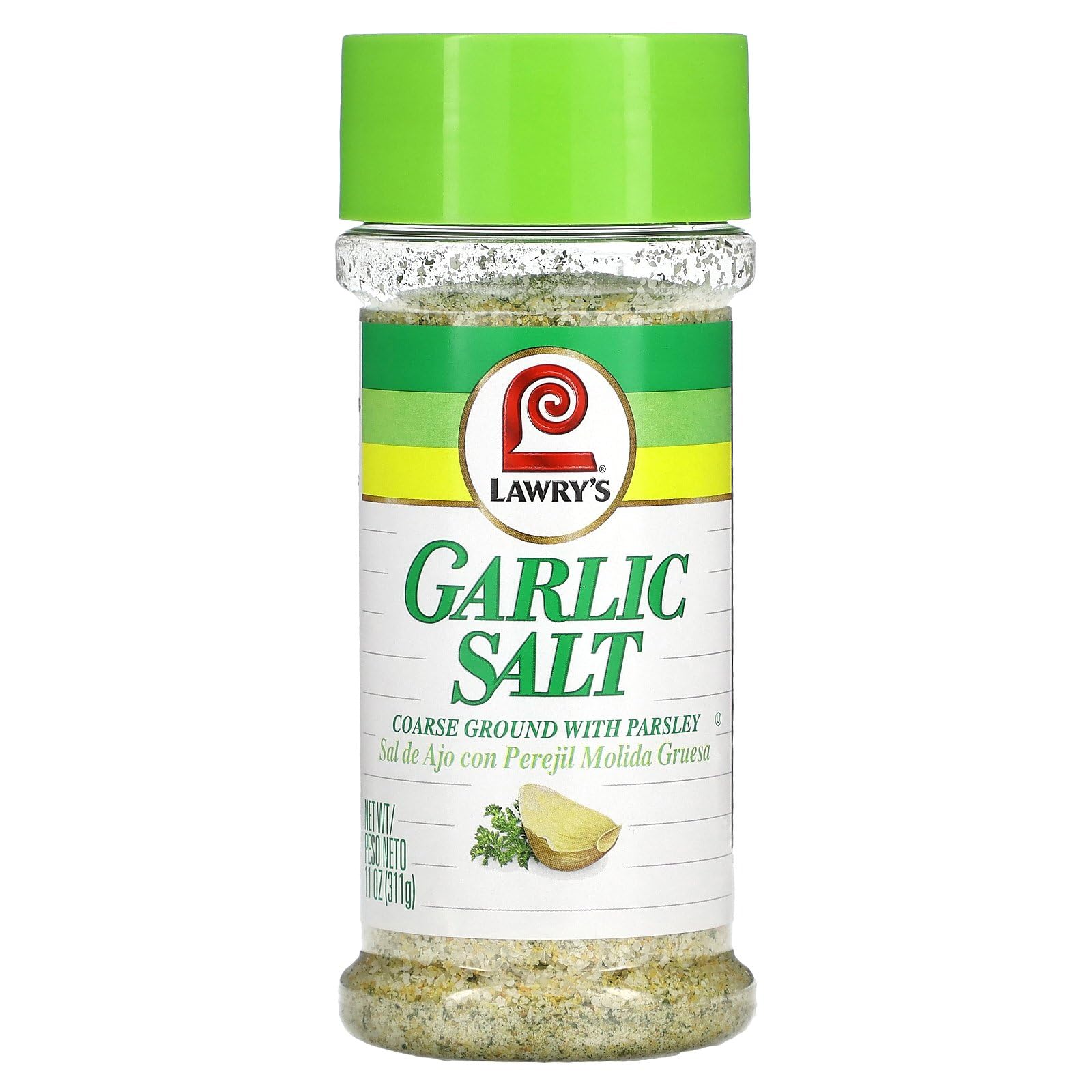 LAWRYS GARLIC SALT, 11 OZ - NAZUSA