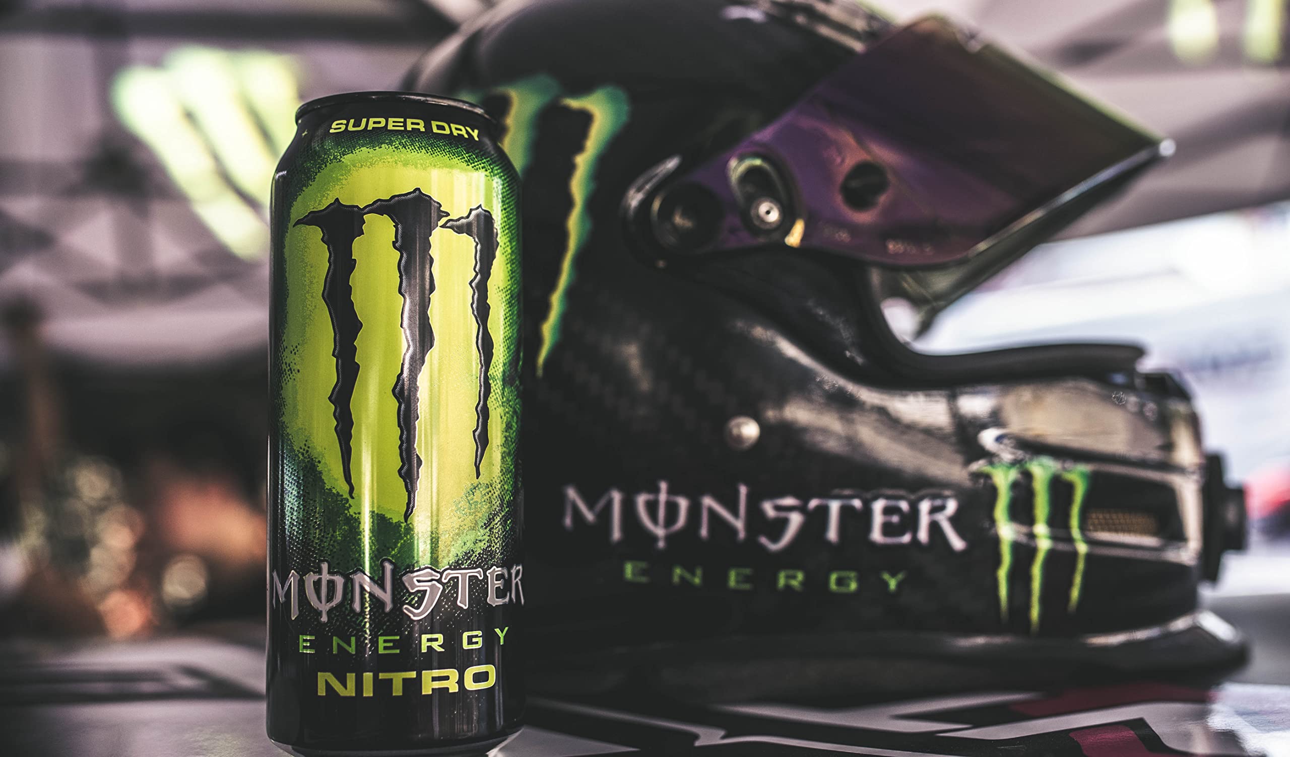 15 Pack - Monster Energy Nitro Super Dry, Energy Drink, 16 ounce