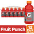 Gatorade Fruit Punch, 12 Fl Oz Bottles, 12 Pack - Gatorade