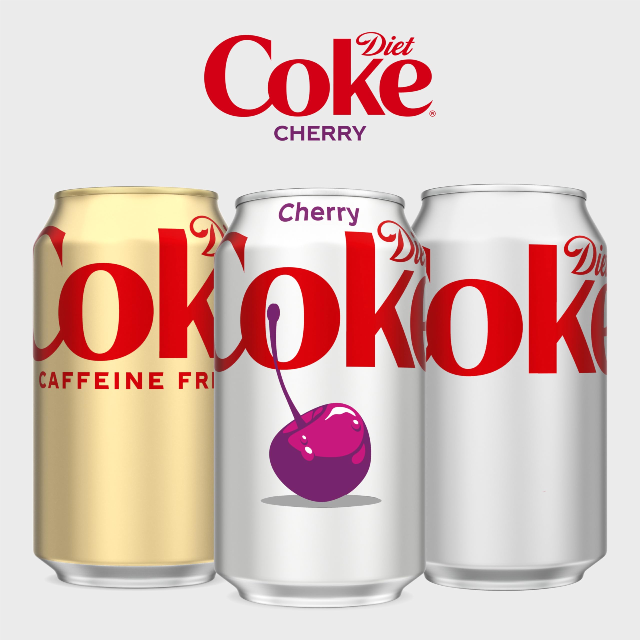 Diet Coke Cherry Diet Soda Pop Fridge Pack Cans, 12 fl oz, 12 Pack - Diet Coke