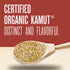 Arrowhead Mills Organic Puffed Kamut Cereal, 6 oz Bag (Pack of 3) - Arrowhead Mills
