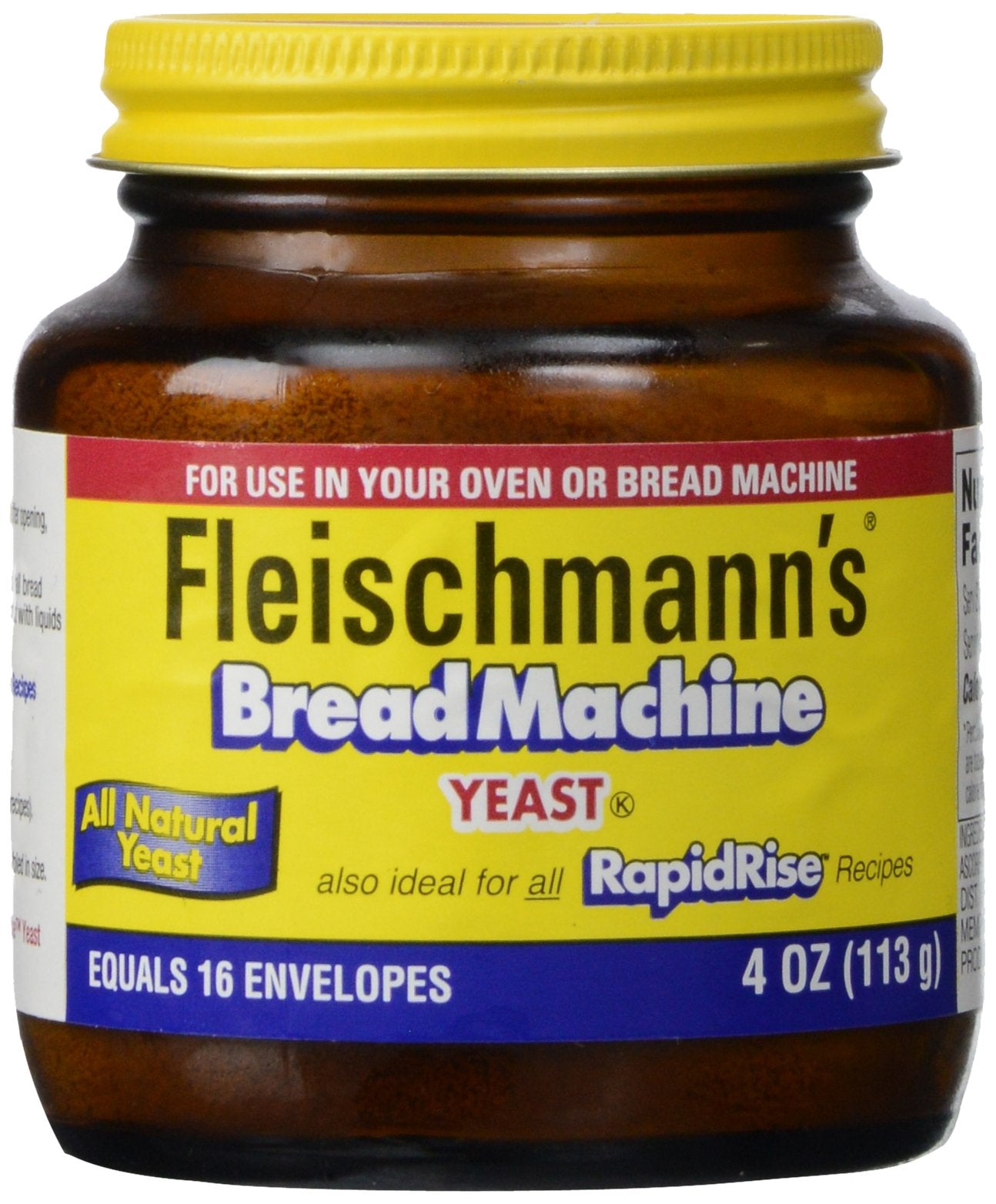 Fleishmann's, Rapid Rising Dry Yeast, 4 oz - Fleischmann's