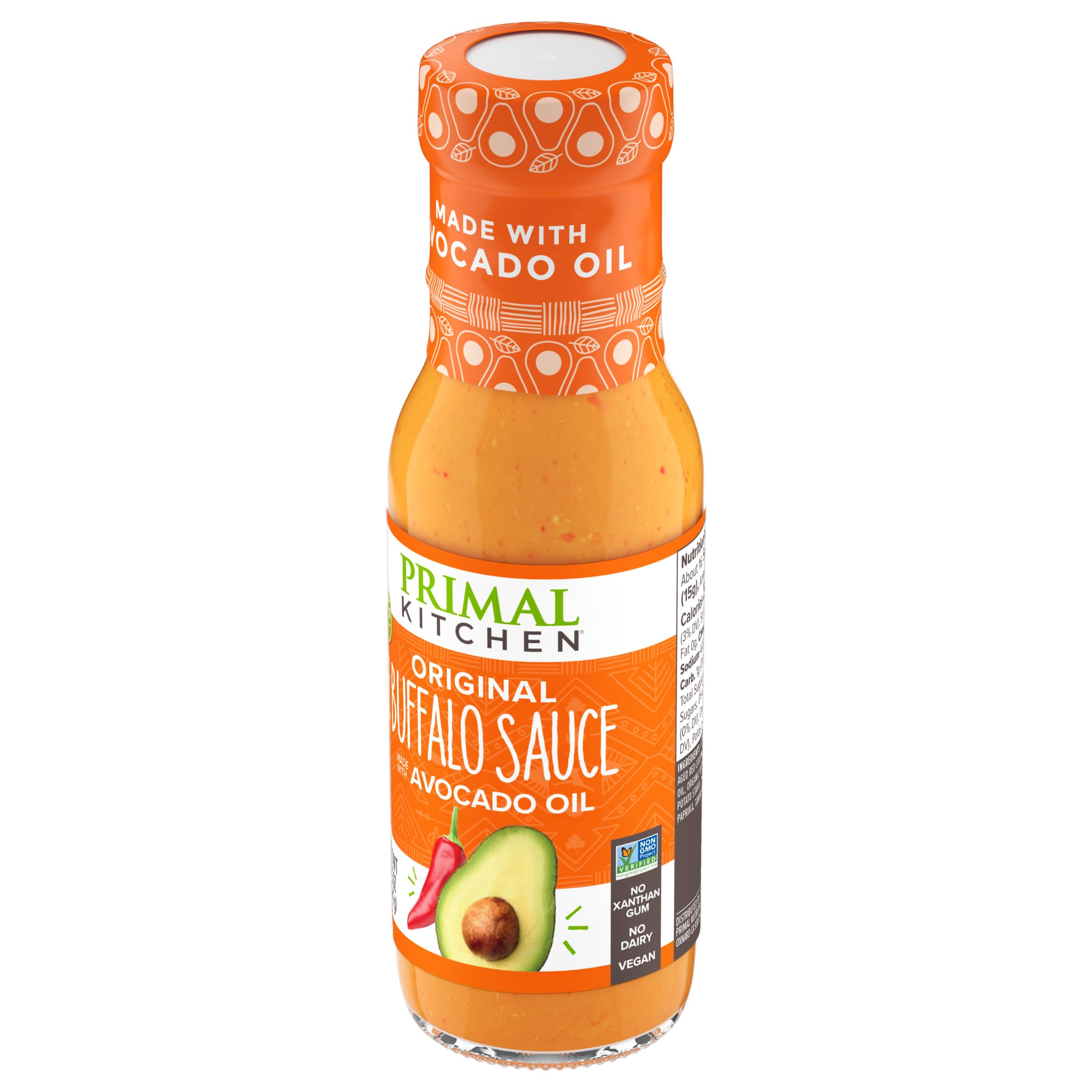 Primal Kitchen Buffalo Sauce, 8.5 oz, 2 Pack
