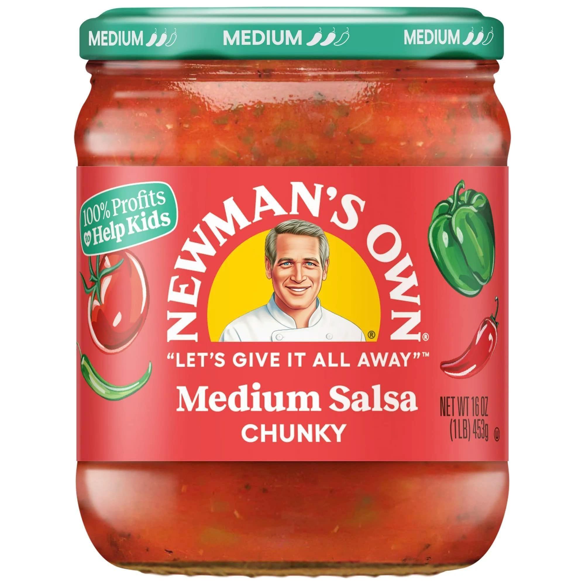 Newman's Own Medium Salsa Trio, 16 oz Jars - Newman's Own