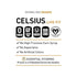CELSIUS Sparkling Orange Energy Drink - 12 Pack of 12 oz Cans - Essential Energy Boost - Celsius