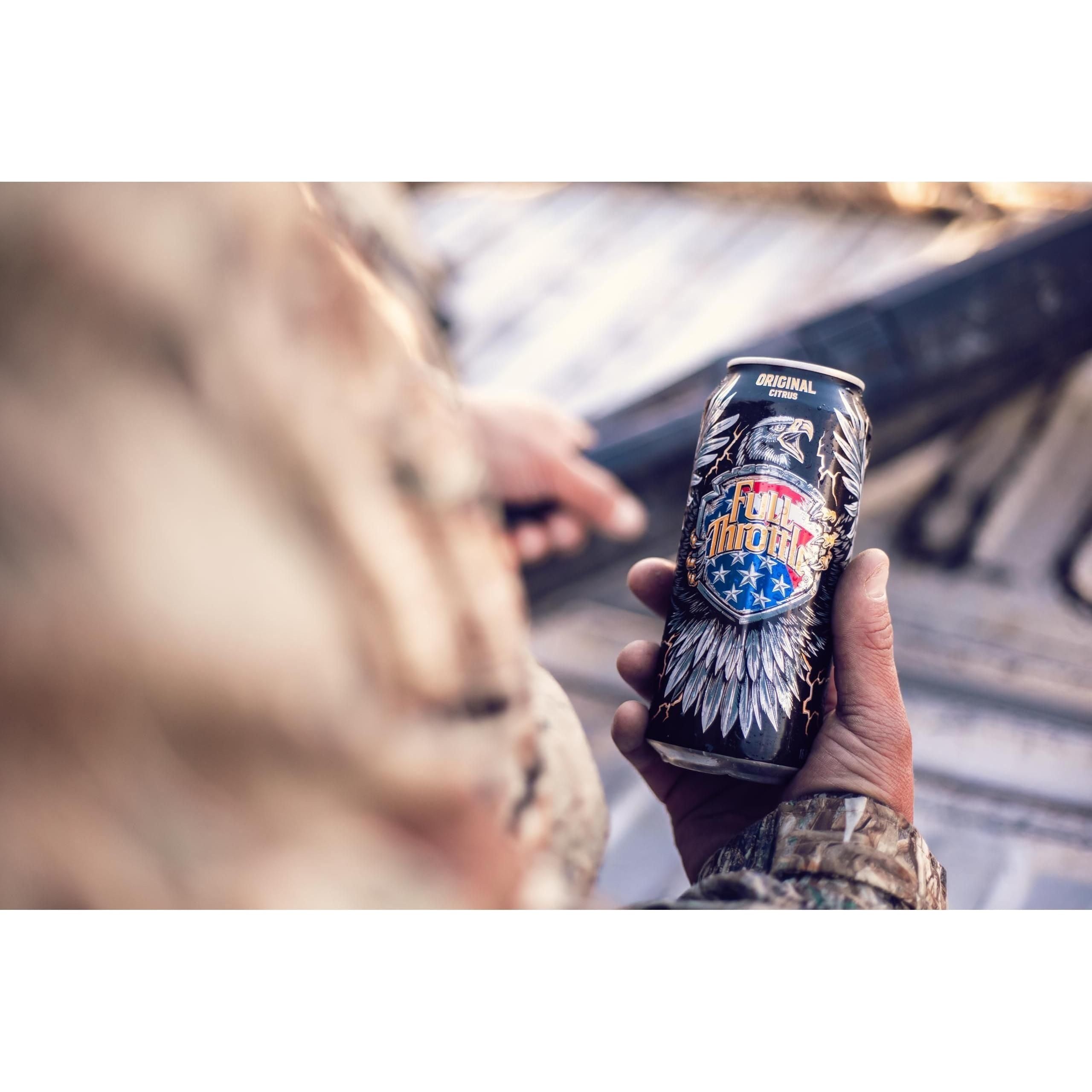 Full Throttle Citrus Burst: Power-Packed Energy Drink. 16 Fl oz (Pack of 15) - Full Throttle