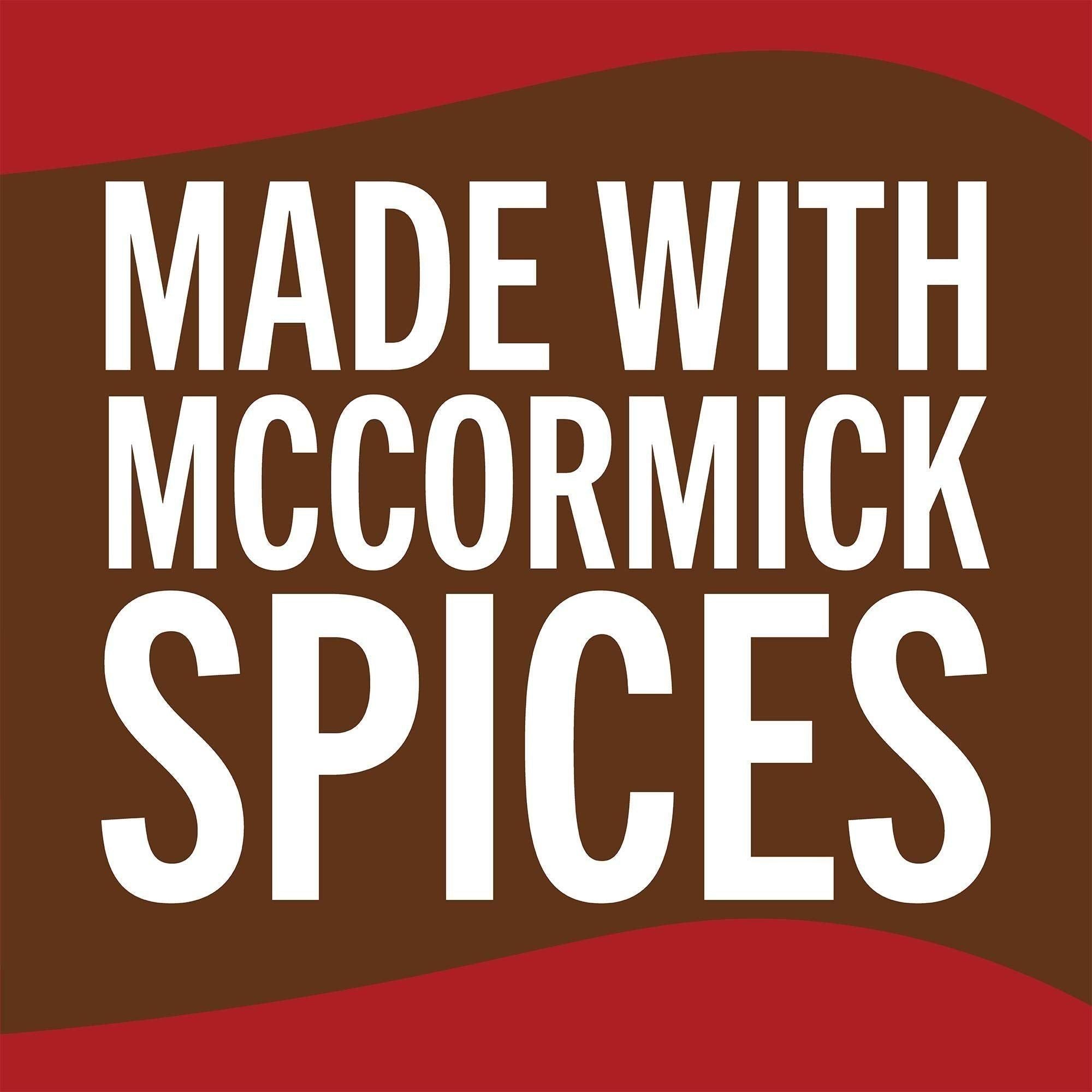 McCormick Tex-Mex Chili Spice Blend, 1.25 oz, Pack of 12 - McCormick