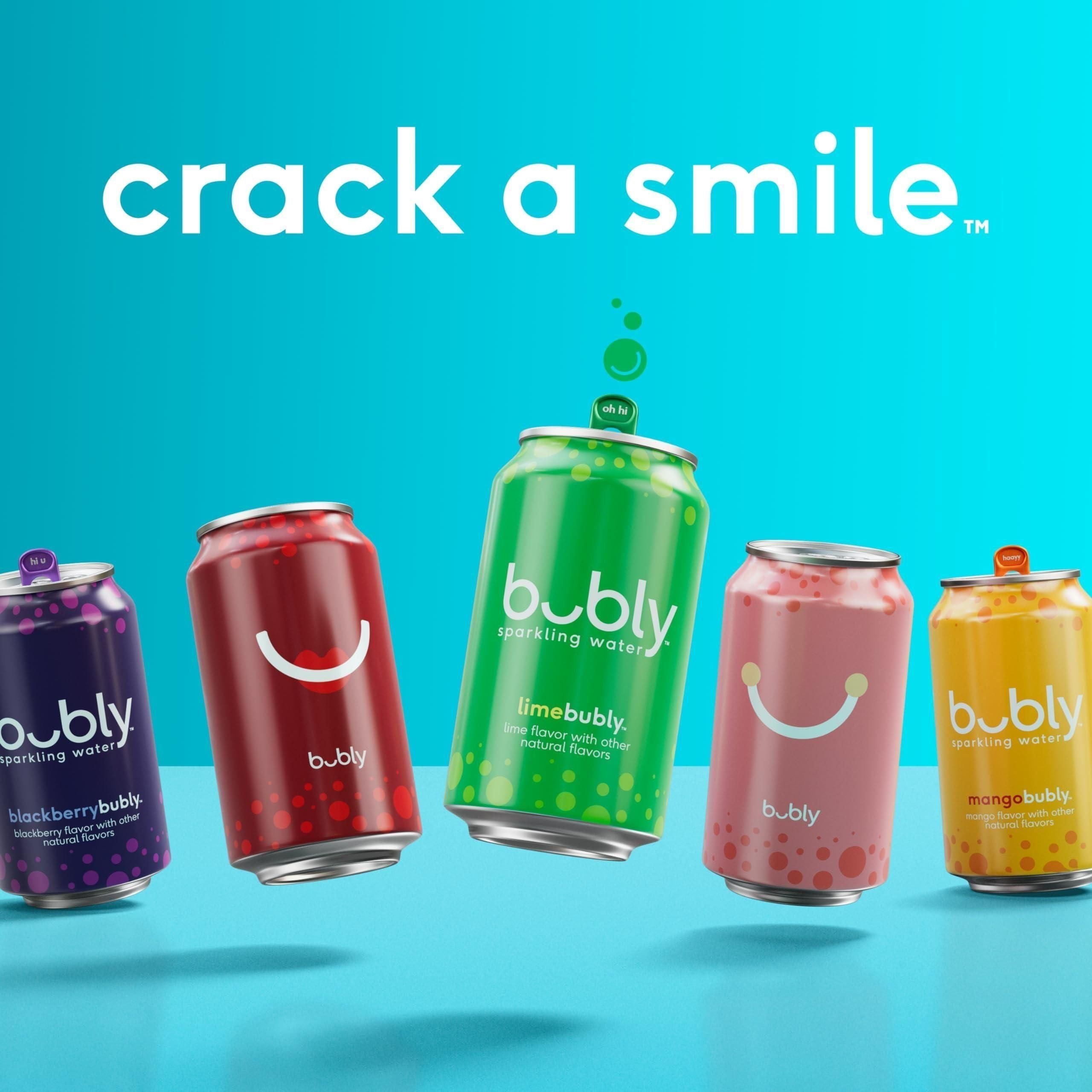 Bubly Sparkling Water, Mango, 12 Ounce Cans 8 count - Bubly