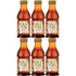 Gold Peak Iced Tea, Georgia Peach, 18.5oz Bottles, Pack of 6 - Gold Peak