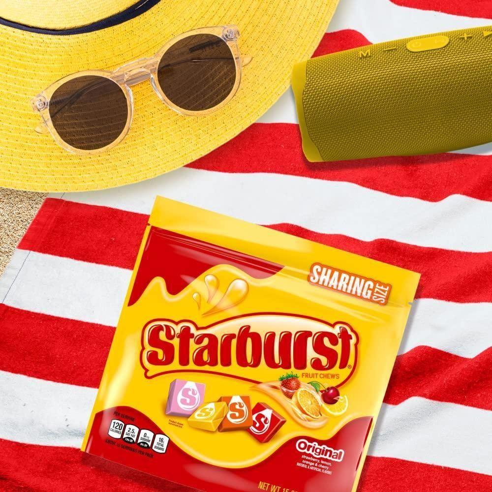 Starburst Original Fruit Chews Chewy Candy, Sharing Size - 15.6 oz Bag - Starburst