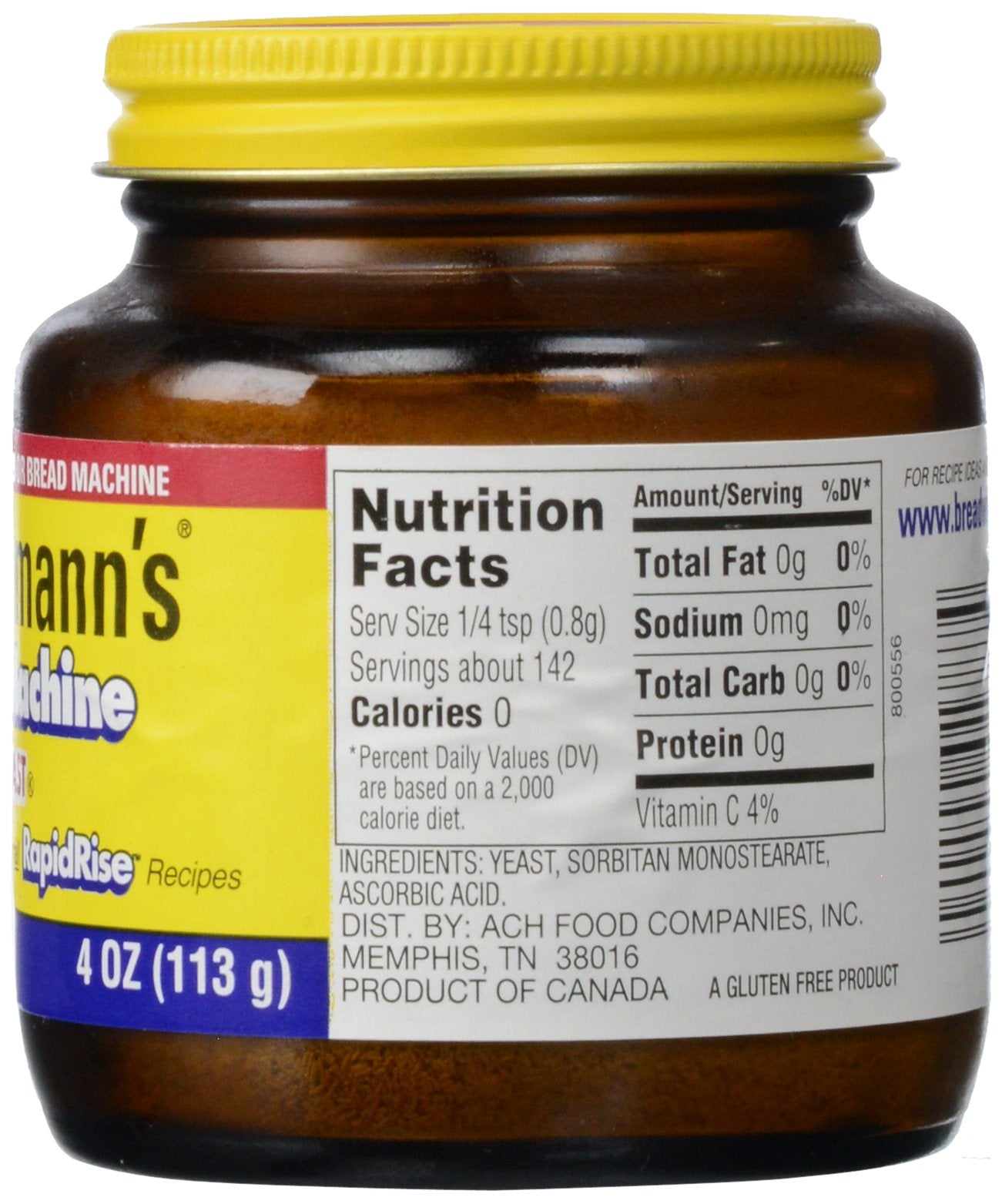 Fleishmann's, Rapid Rising Dry Yeast, 4 oz - Fleischmann's
