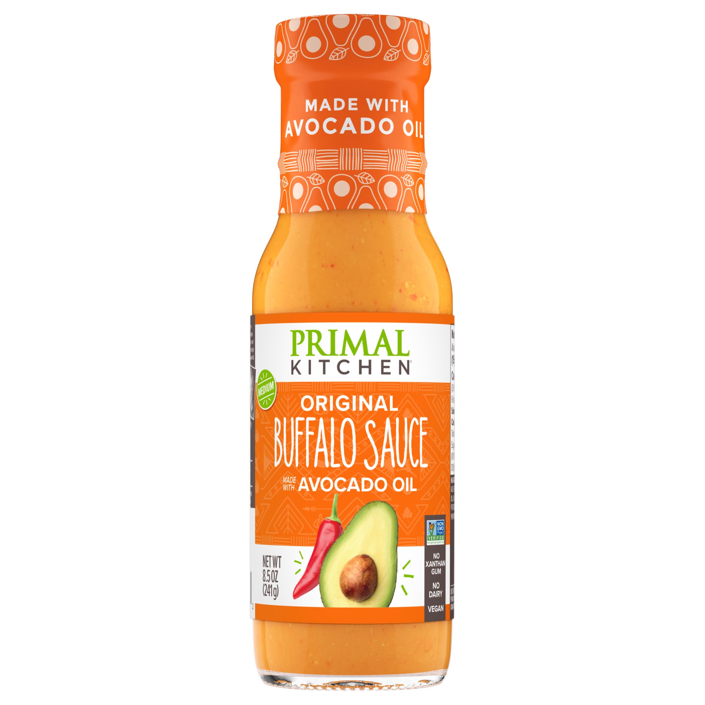 Primal Kitchen Buffalo Sauce, 8.5 oz, 2 Pack