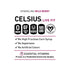 CELSIUS Sparkling Wild Berry Energy Drink, 12 Fl Oz Cans, 4 Pack - Essential Energy, Zero Sugar, Vegan, Non-GMO, Gluten-Free - Celsius