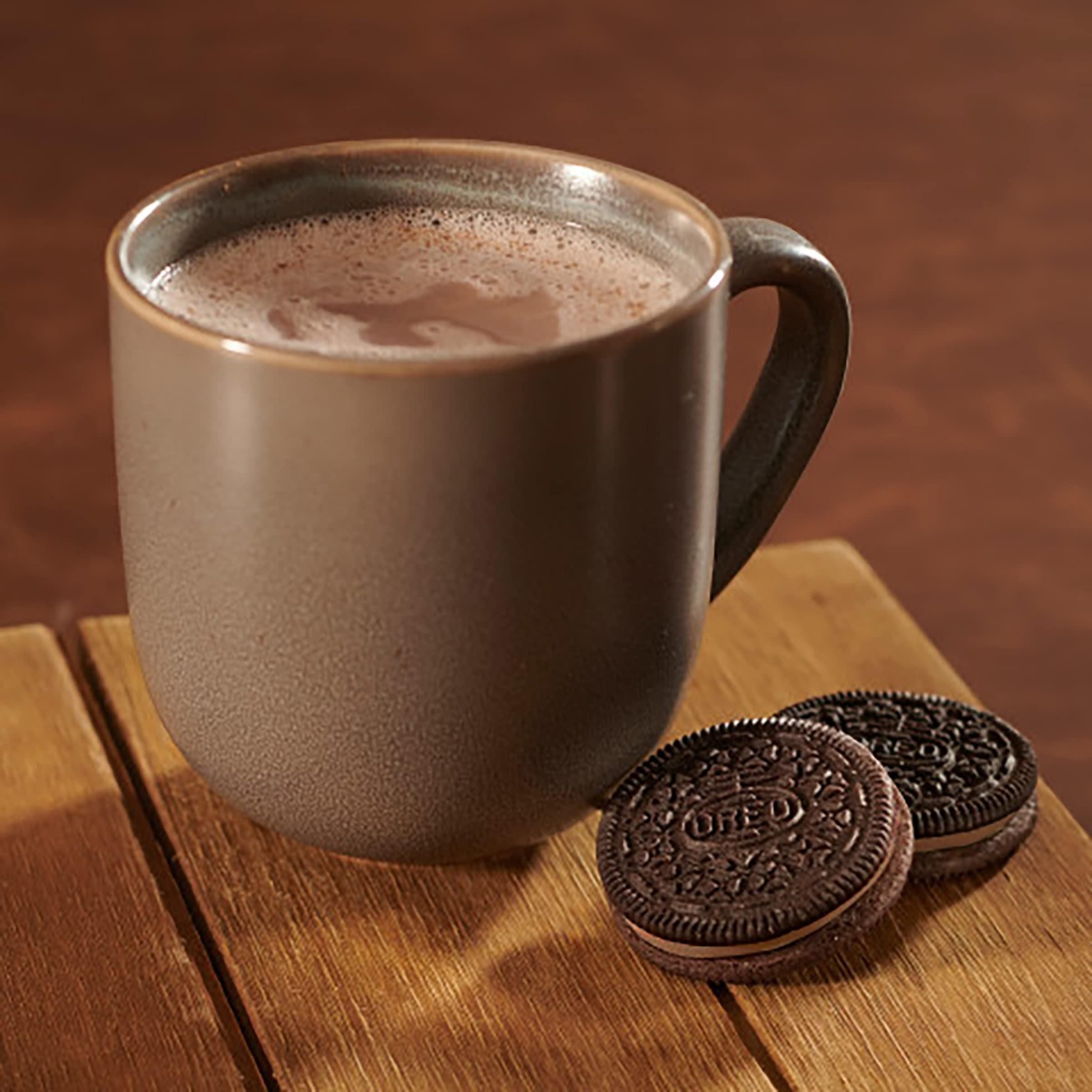 OREO Double Chocolate Creme Sandwich Cookies, Family Size, 18.71 oz - Oreo