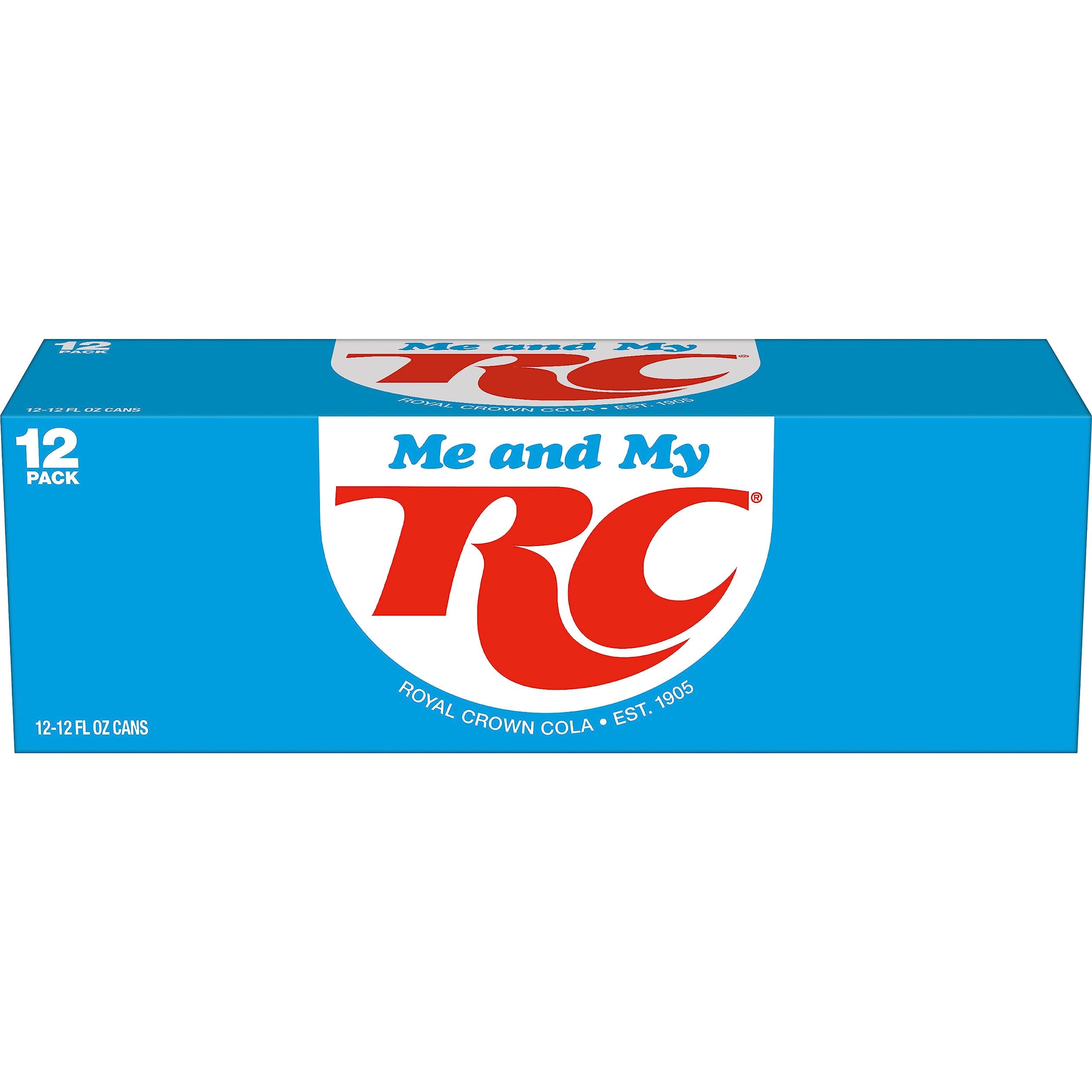 RC Cola Soda, 12 fl oz cans, 12 pack - RC Cola