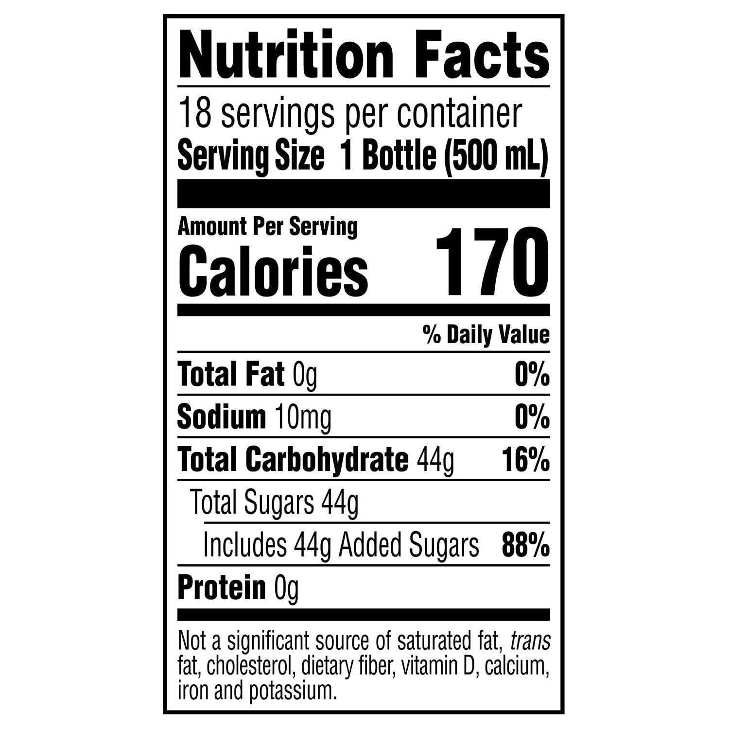 Gold Peak Sweet Tea, 16.9 Fluid Ounce (Pack of 18) - Gold Peak