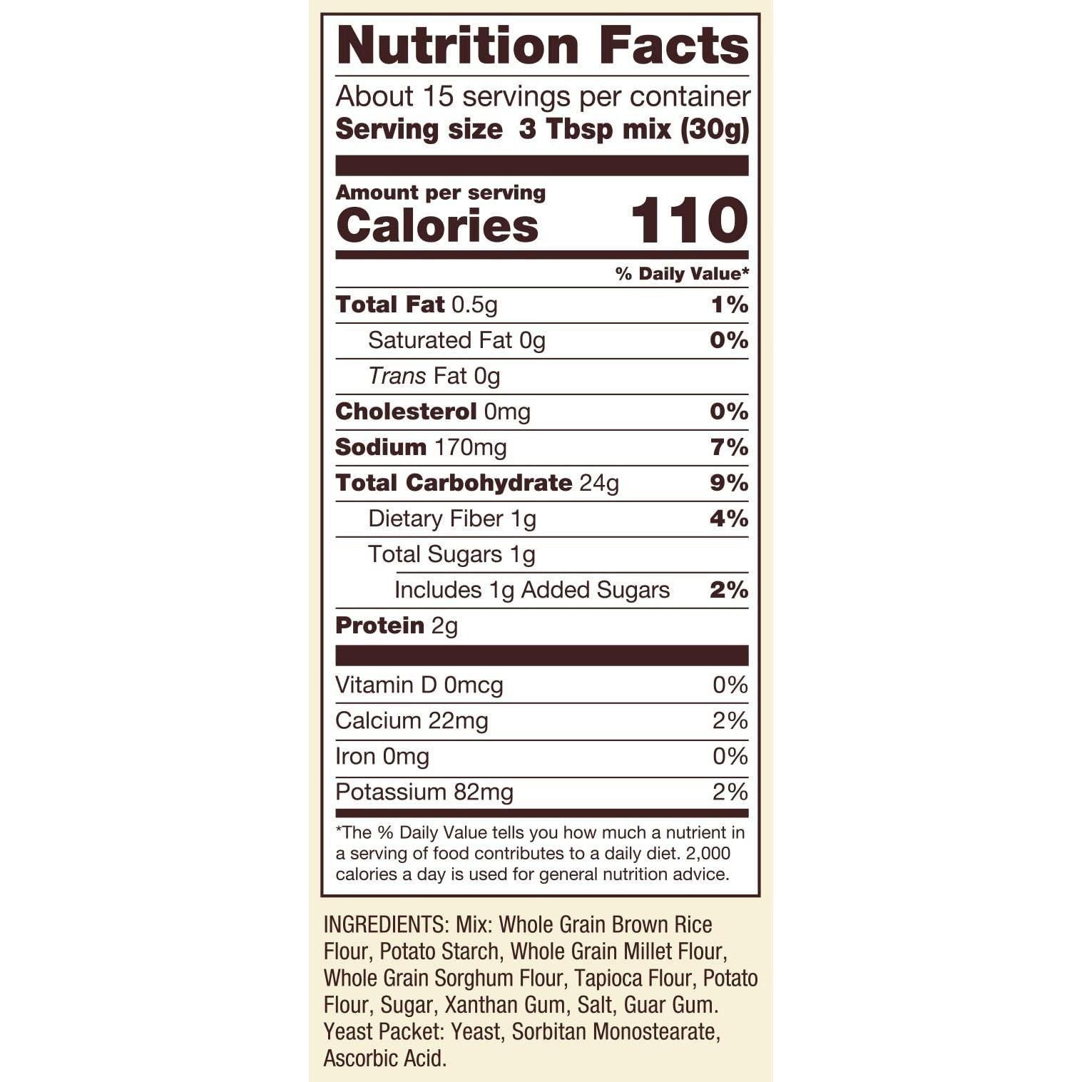 Bob's Red Mill Vegan Gluten Free Pizza Crust Mix, 16 oz - Bob's Red Mill