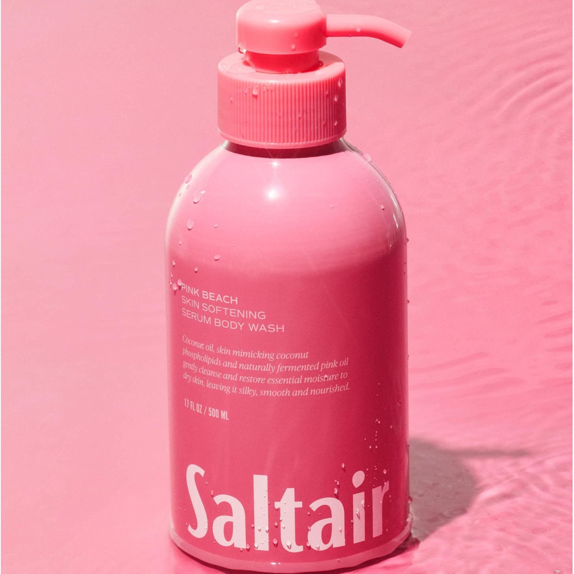 Saltair Pink Beach Body Wash - 17.0 Fl Oz, Pack of 1 - Saltair