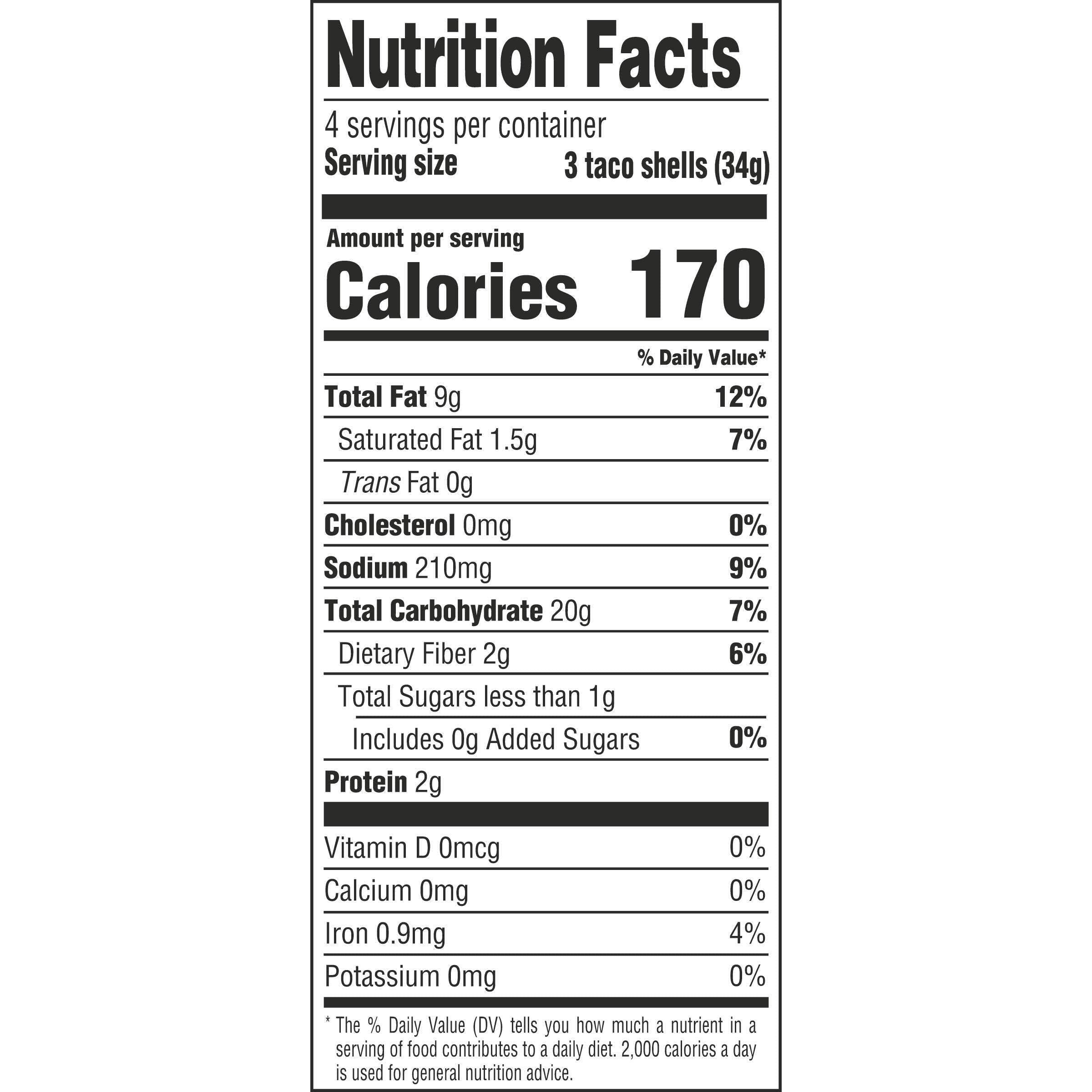 Taco Bell Crunchy Taco Shells with Mild Seasoned Flavor, 12 Count Box - Taco Bell