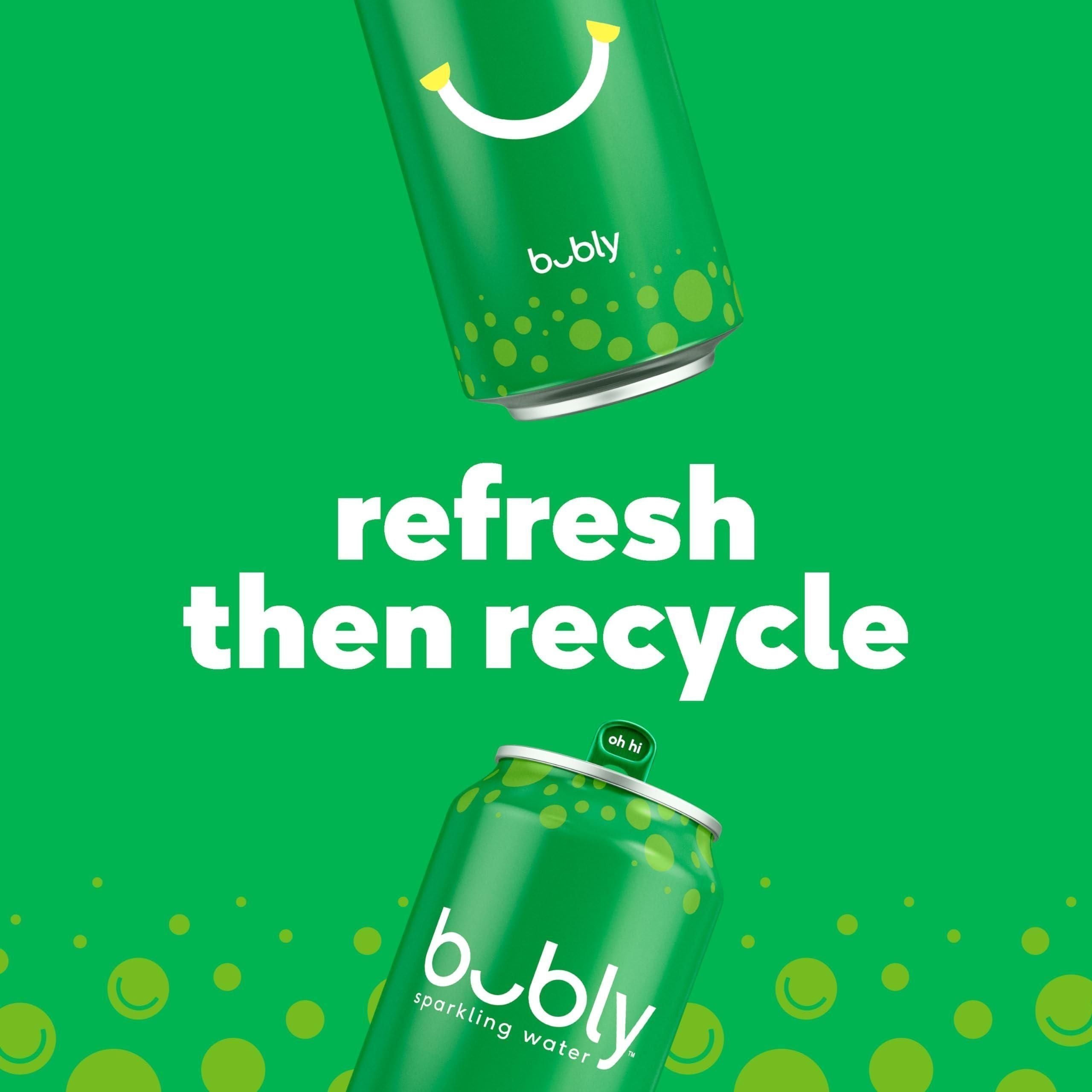 Bubly Sparkling Water, Mango, 12 Ounce Cans 8 count - Bubly