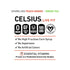 CELSIUS Peach Mango Green Tea Energy Drink, 12 Fl Oz Cans (Pack of 24) - Essential, Zero Sugar, Non-GMO, Vegan, 200mg Caffeine - Celsius