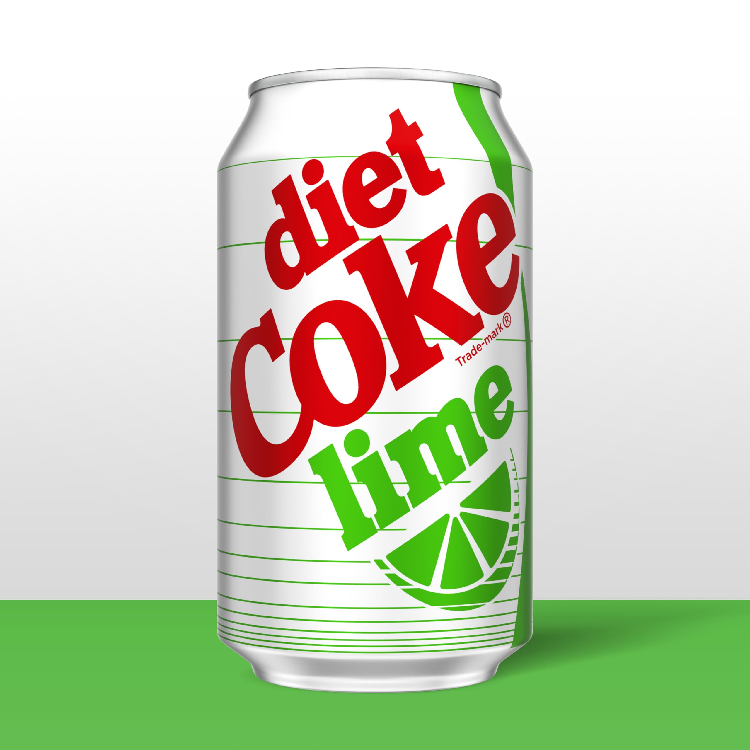 Diet Coke Lime Soda Soft Drink, 12 fl oz, 12 Pack Fridge Pack Cans - Diet Coke