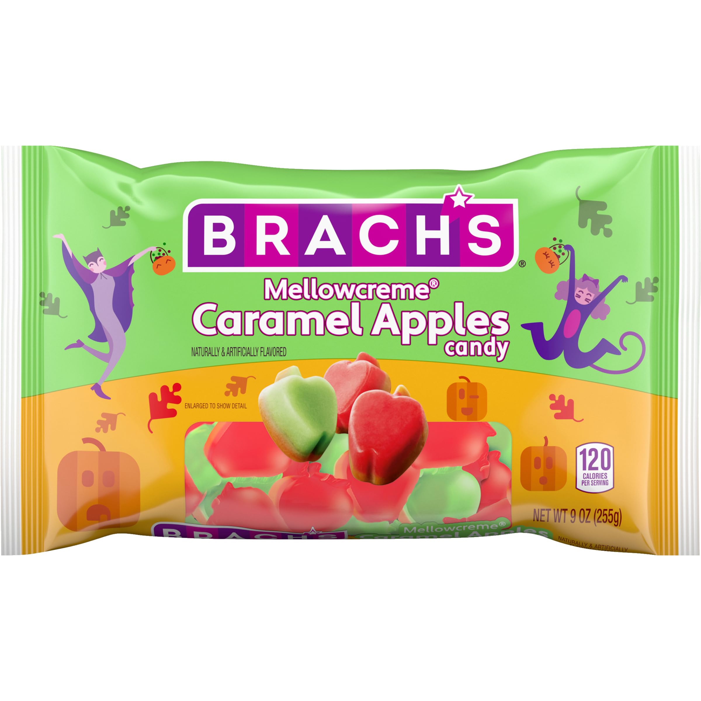 Brach's Mellowcreme Caramel Apple Candy, 9 oz, 2 Pack