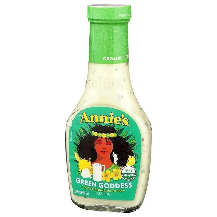 Annie's Naturals Organic Green Goddess Dressing - 8 oz Bottle, Case of 6 - Annie's